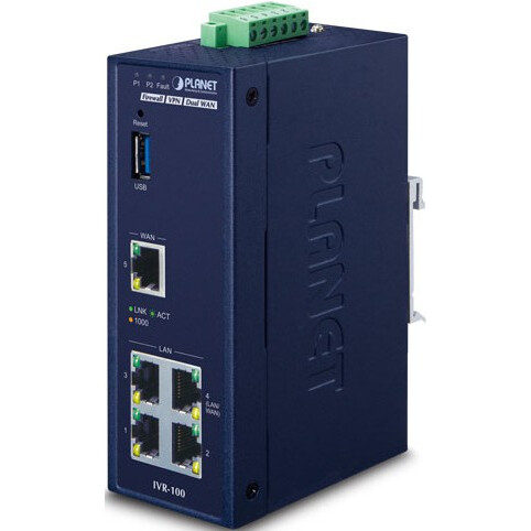 Le pare-feu réseau Firewall PLANET IVR-100