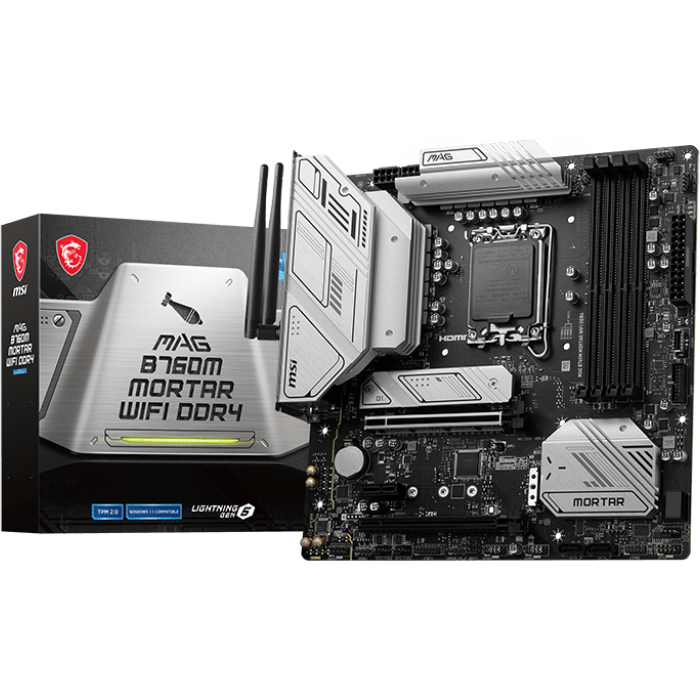 Pamatplate MSI MAG B760M MORTAR WIFI DDR4 - foto 5