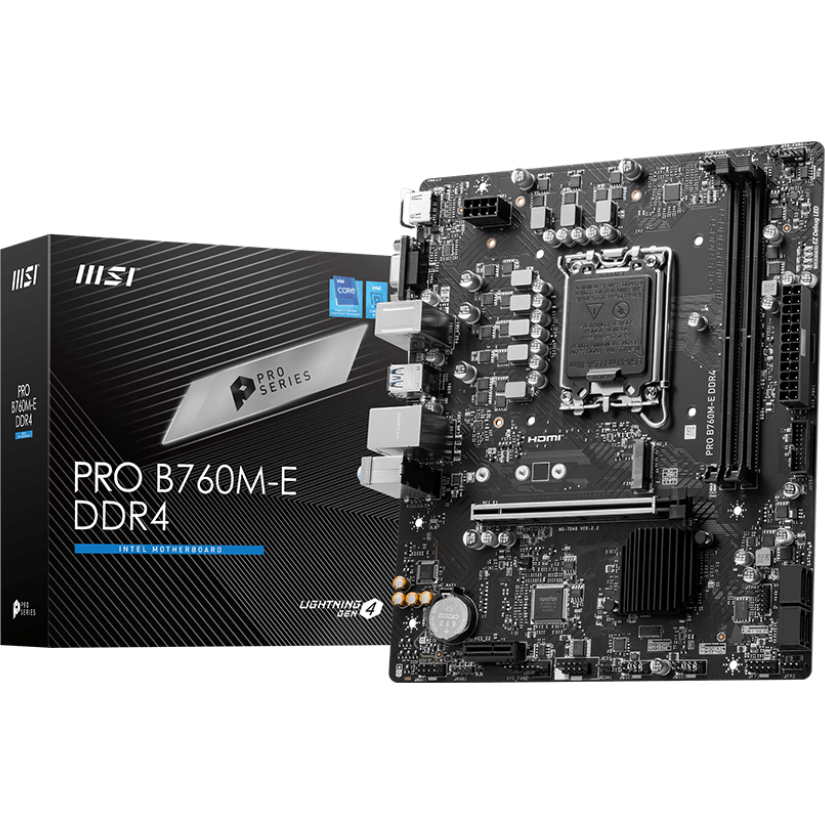 Pamatplate MSI PRO B760M-E DDR4 - foto 5