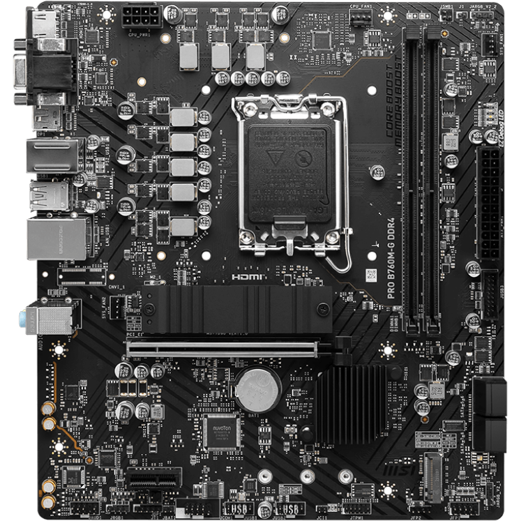 Pamatplate MSI PRO B760M-G DDR4