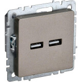 USB rozete IEK BRITE BR-U21-D31-K37