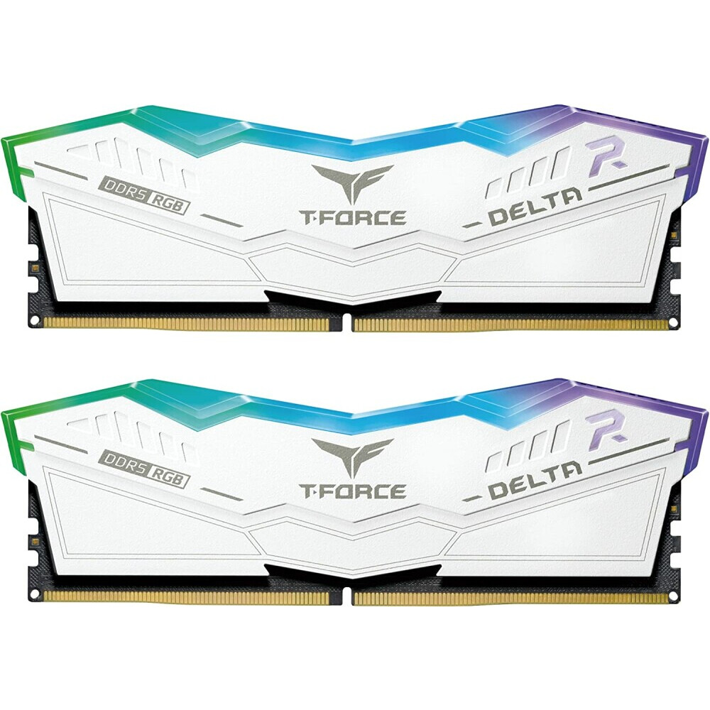 Operatīvā atmiņa 32Gb DDR5 7200MHz Team T-Force Delta RGB (FF4D532G7200HC34ADC01) (2x16Gb KIT)