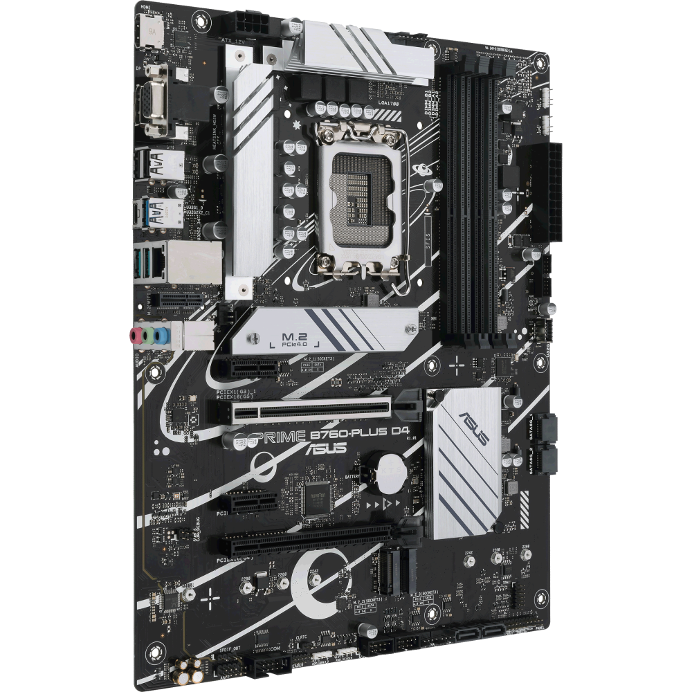 Pamatplate ASUS PRIME B760-PLUS D4 Intel  LGA 1700 4xDDR4 ATX (90MB1CW0-M1EAY0) - foto 2