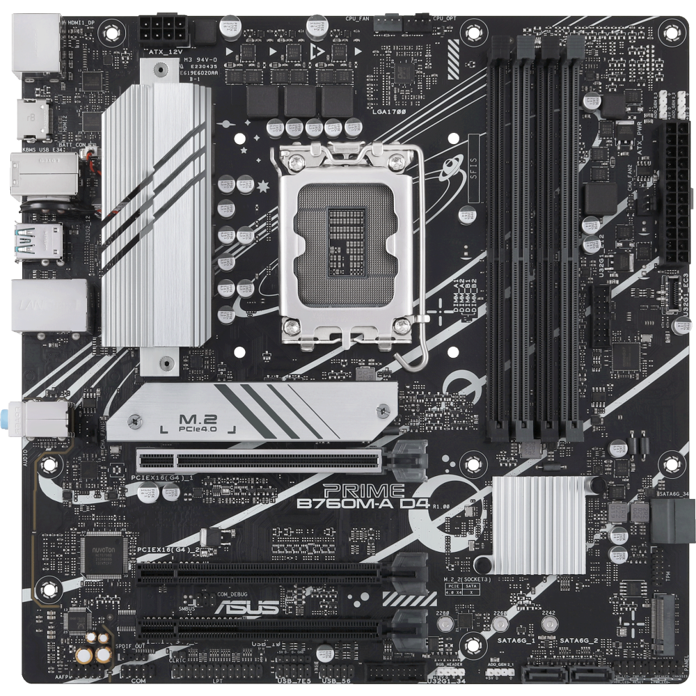 Pamatplate ASUS PRIME B760M-A D4
