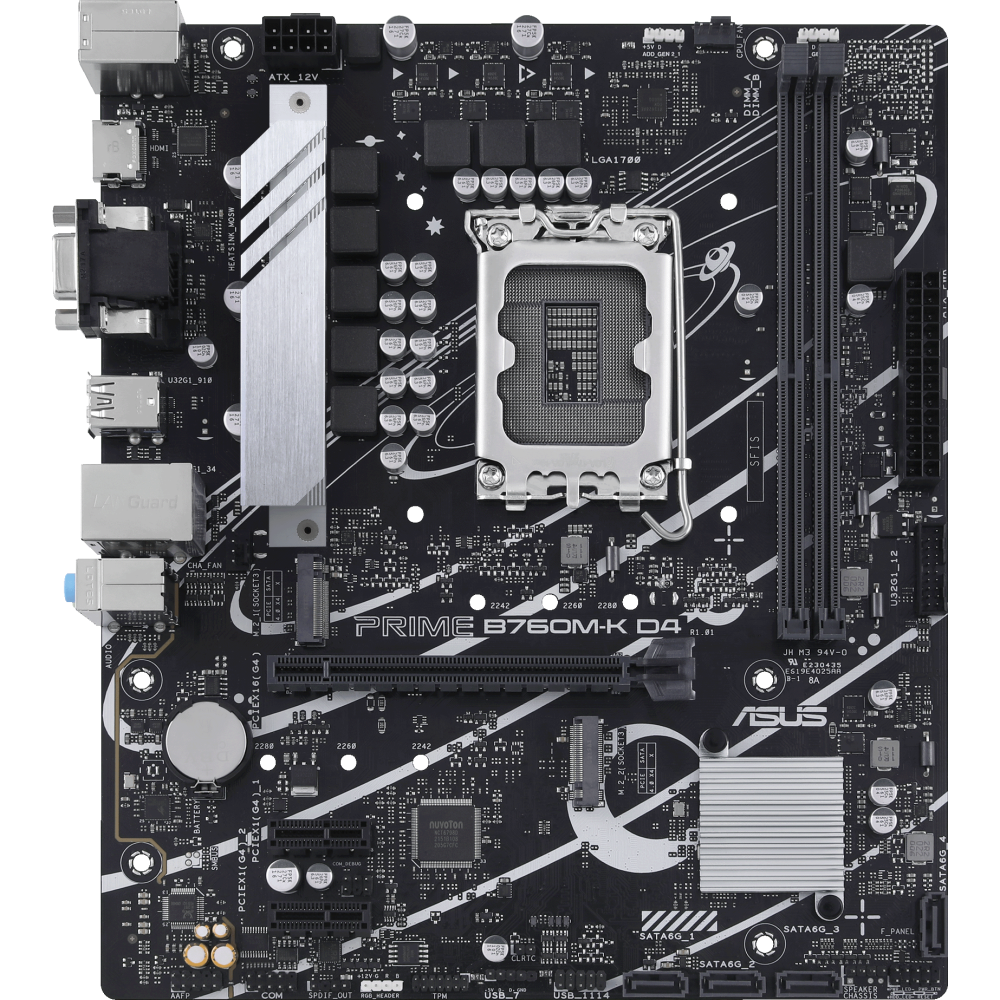 Pamatplate ASUS PRIME B760M-K D4 (PRIME B760M-K D4)