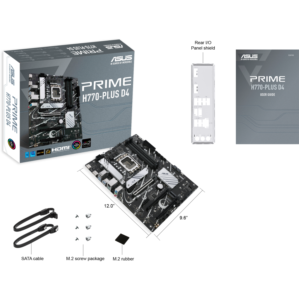 Pamatplate ASUS PRIME H770-PLUS D4 (PRIME H770-PLUS D4) - foto 5