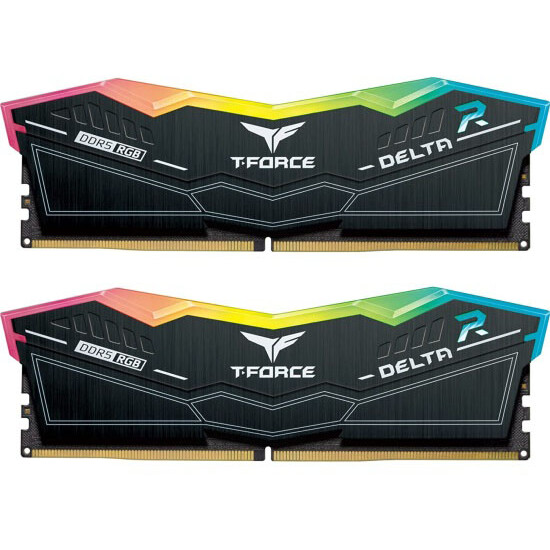 Operatīvā atmiņa 32Gb DDR5 7800MHz Team T-Force Delta RGB (FF3D532G7800HC38DDC01) (2x16Gb KIT)