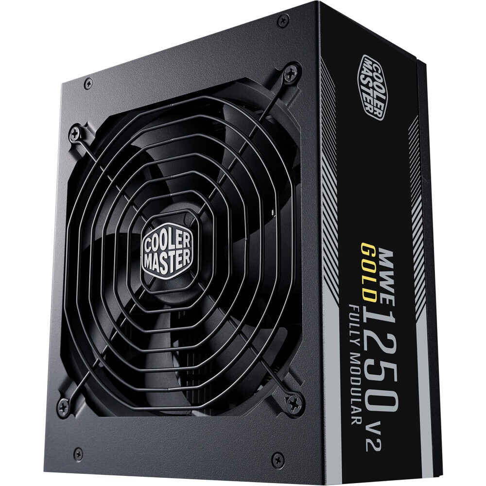 Barošanas bloks 1250W Cooler Master MWE Gold 1250 V2 (MPE-C501-AFCAG-HK) OEM