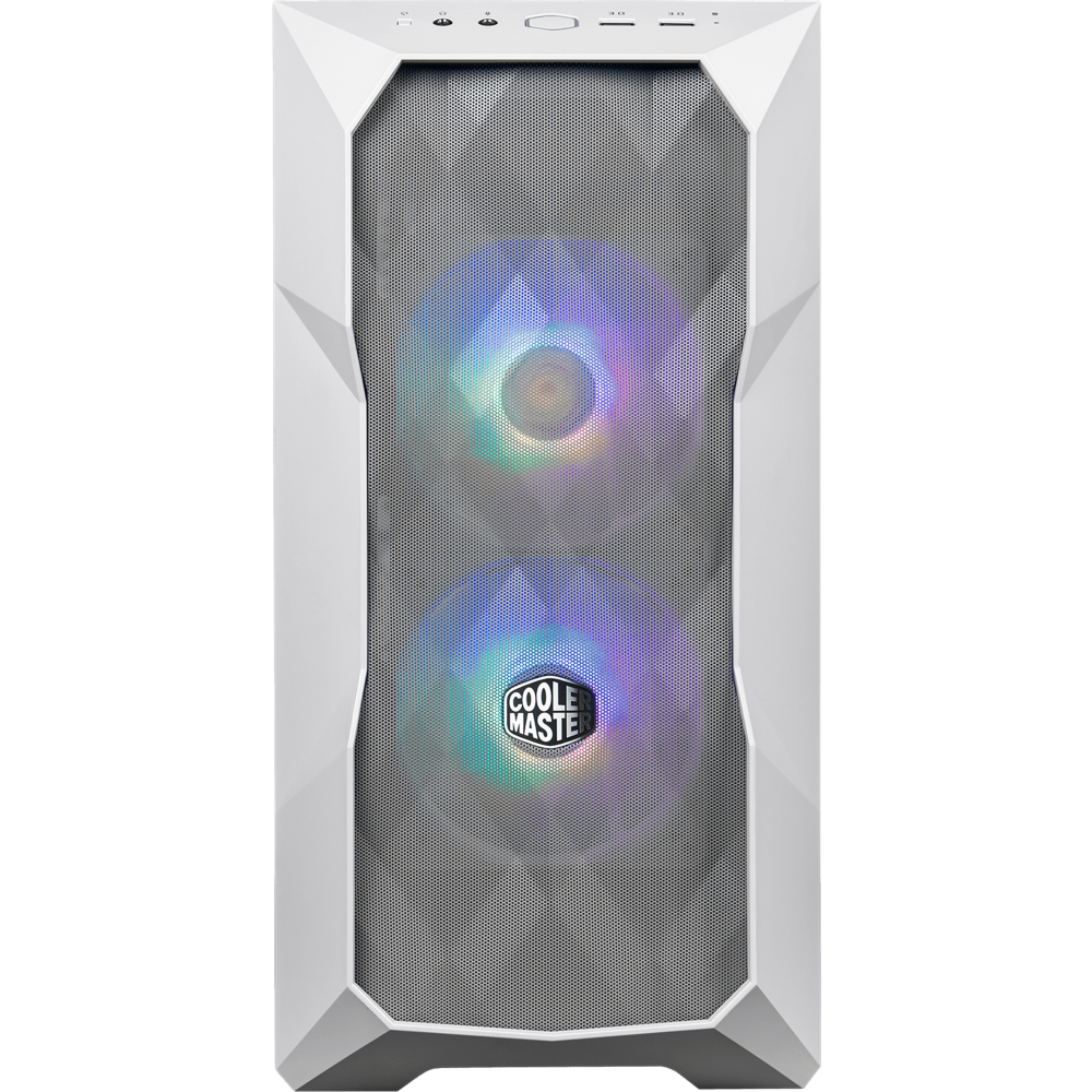 Datoru korpuss Cooler Master MasterBox TD300 Mesh White (TD300-WGNN-S00) - foto 2