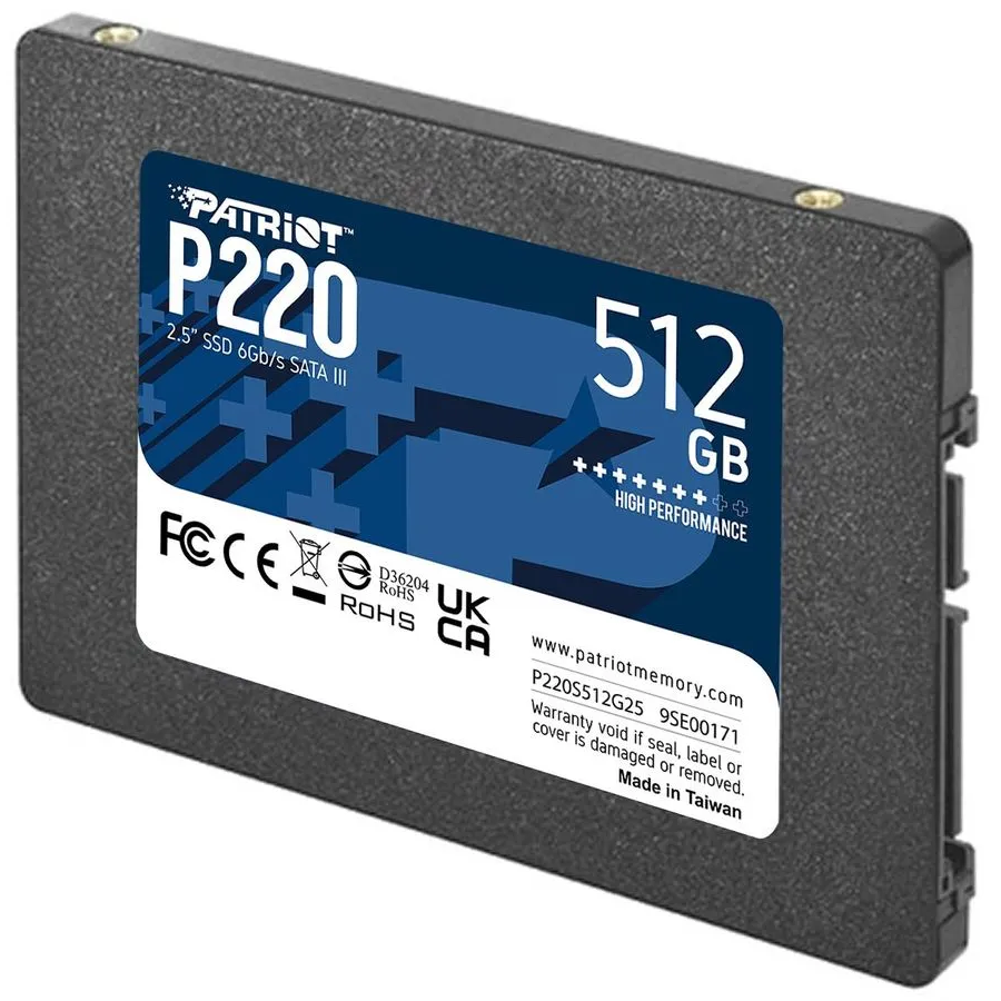 SSD 512Gb Patriot P220 (P220S512G25)