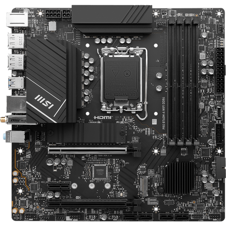 Carte mère MSI PRO B760M-A WIFI DDR4