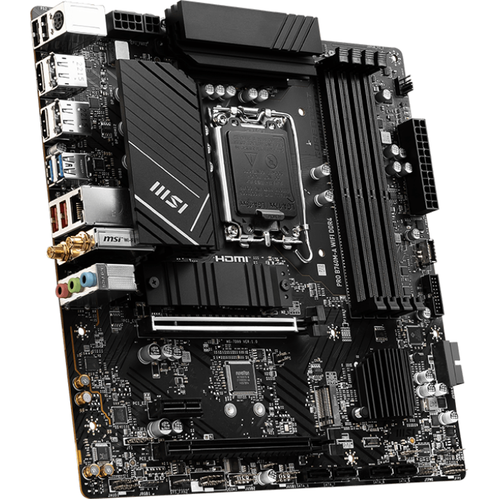 Carte mère MSI PRO B760M-A WIFI DDR4 - photo 3