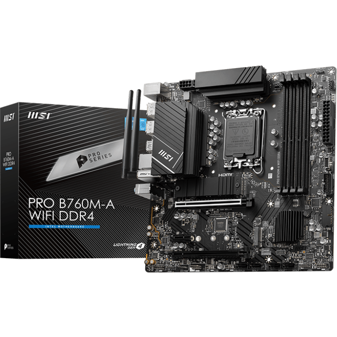 Carte mère MSI PRO B760M-A WIFI DDR4 - photo 5