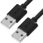 Câble USB 2.0 A (M) - A (M), 1.8m, Greenconnect GCR-UM5M-BB2S-1.8m