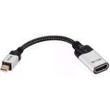 Pārejas savienojums Mini DisplayPort (M) - HDMI (F), 0.15m, VCOM CG616M-0.15