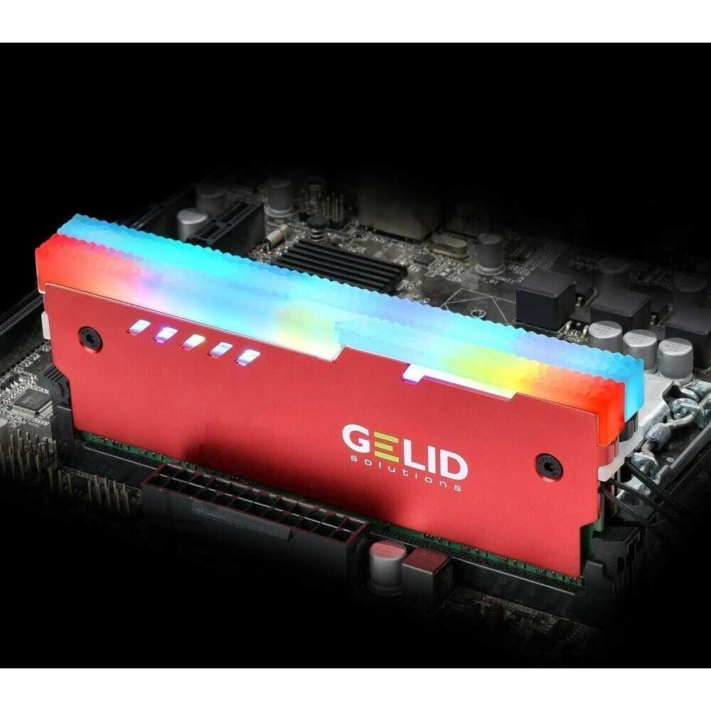 Operatīvās atmiņas radiators GELID LUMEN Red - GZ-RGB-02 - foto 5