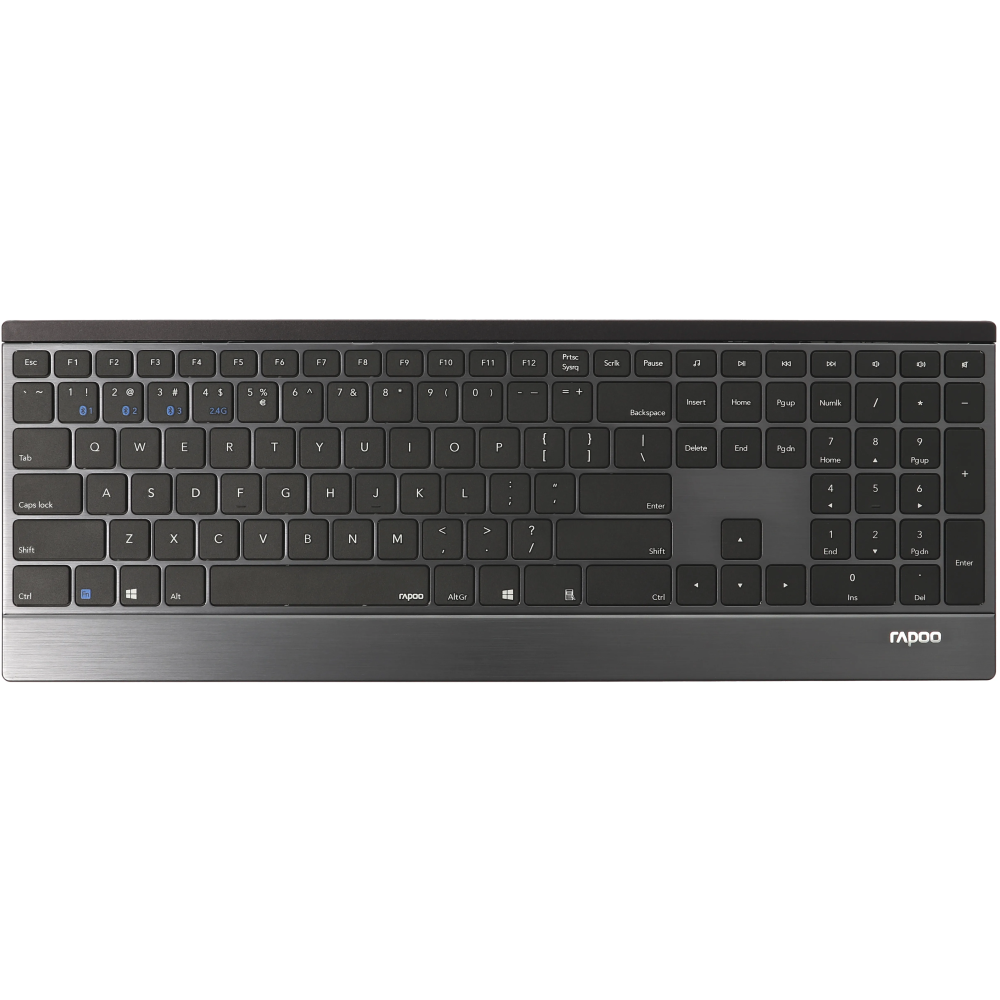 Tastatūra Rapoo E9500M Black - foto 3