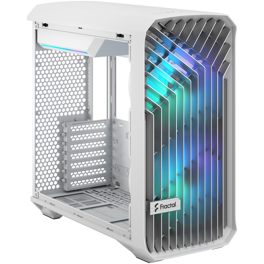 Datoru korpuss Fractal Design Torrent Compact RGB White TG Clear Tint - FD-C-TOR1C-05 - foto 3