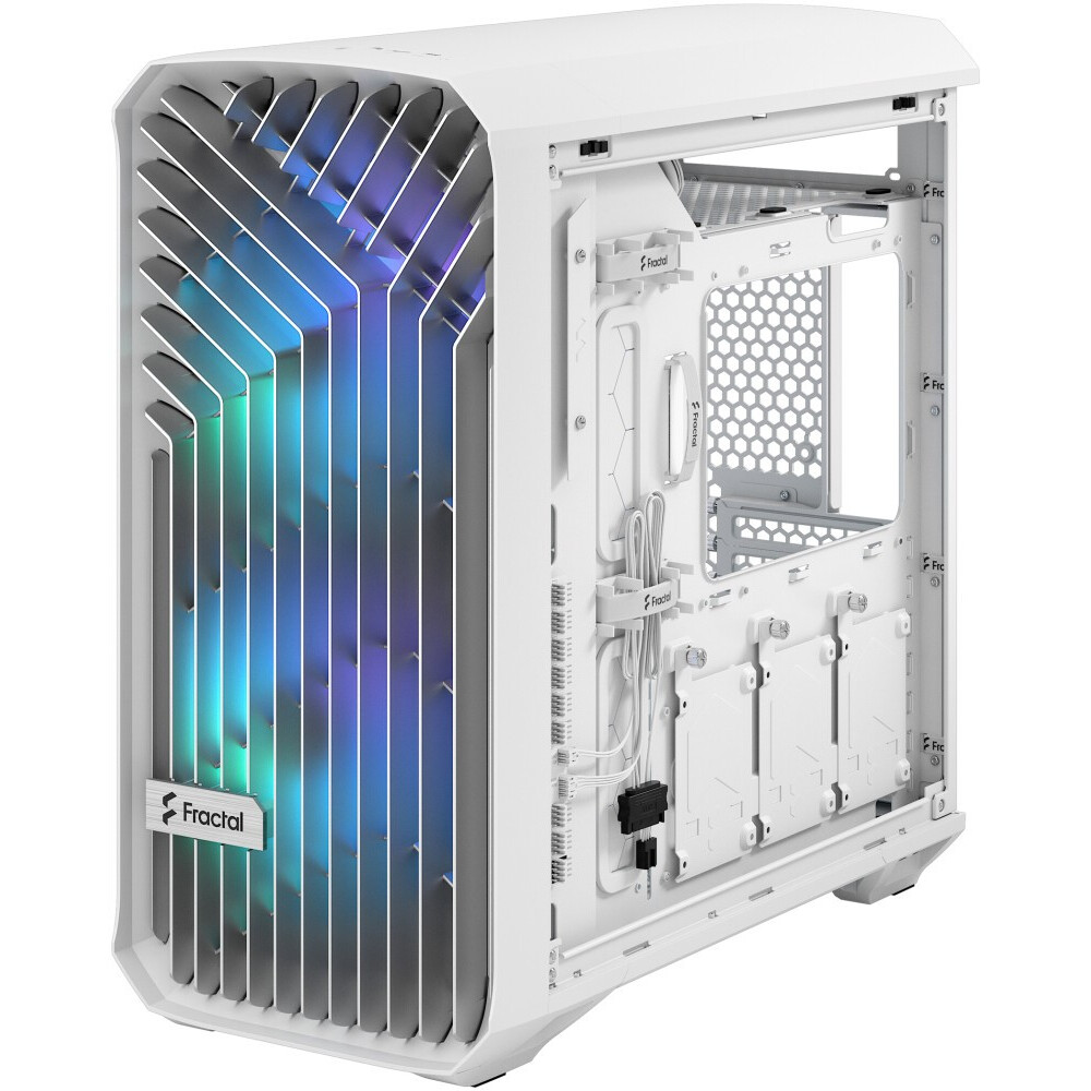 Datoru korpuss Fractal Design Torrent Compact RGB White TG Clear Tint - FD-C-TOR1C-05 - foto 4