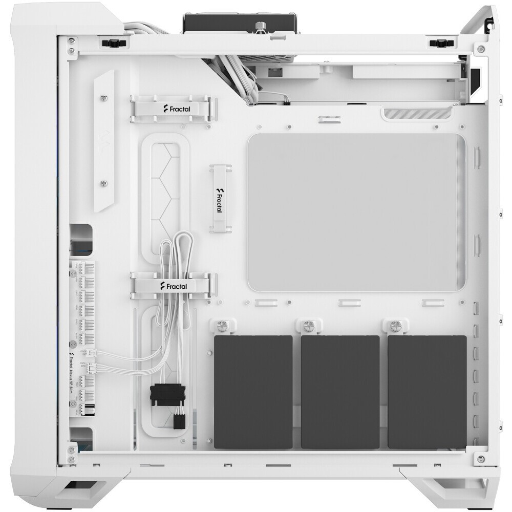 Datoru korpuss Fractal Design Torrent Compact RGB White TG Clear Tint - FD-C-TOR1C-05 - foto 6