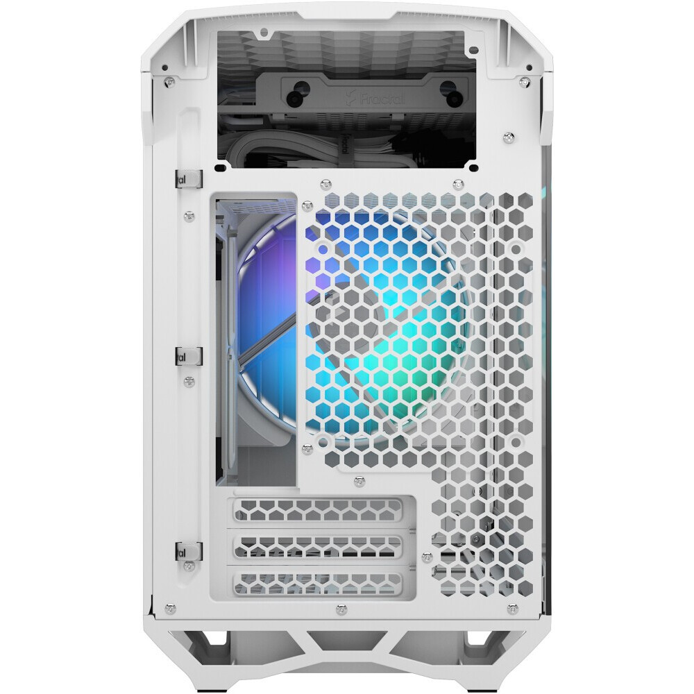 Datoru korpuss Fractal Design Torrent Nano RGB White TG Clear Tint - FD-C-TOR1N-05 - foto 8