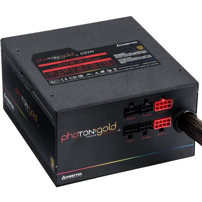 Bloc dalimentation Chieftec Photon 750W (GDP-750C-RGB) - photo 3