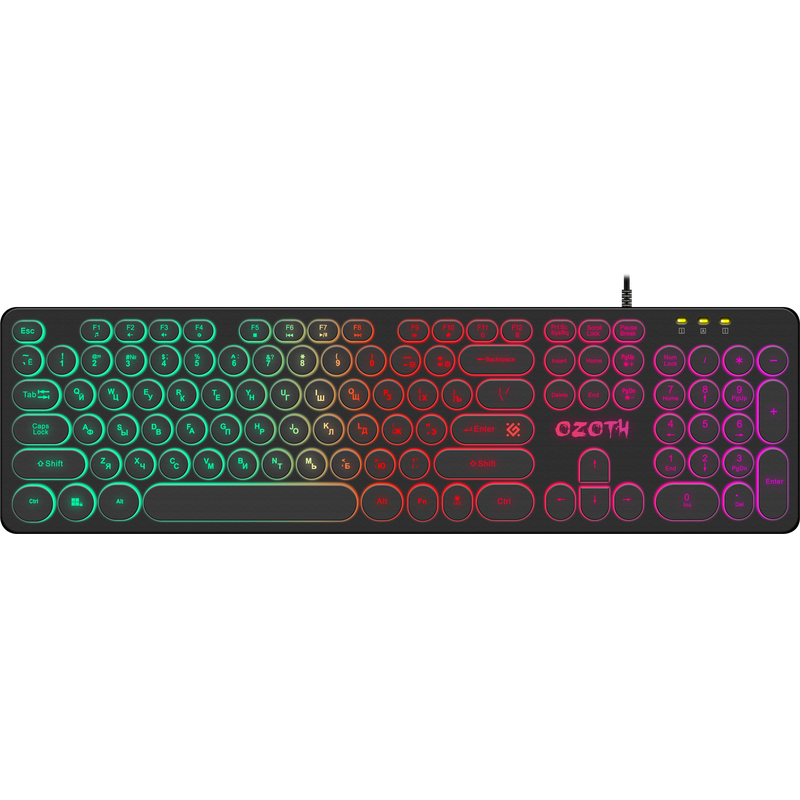 Tastatūra Defender Ozoth GGK-106 - 45106