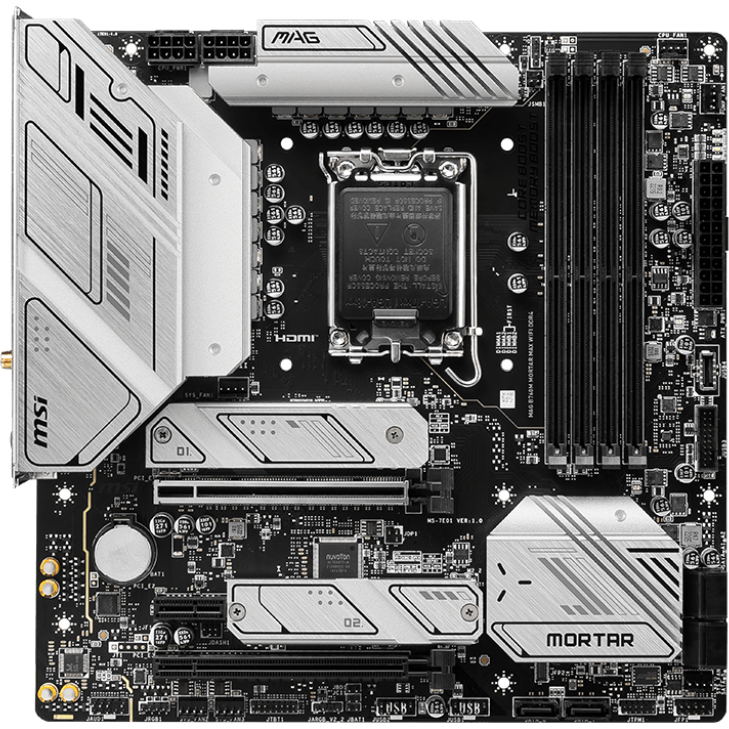 Pamatplate MSI MAG B760M MORTAR MAX WIFI DDR4