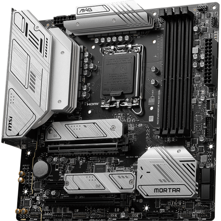 Pamatplate MSI MAG B760M MORTAR MAX WIFI DDR4 - foto 2