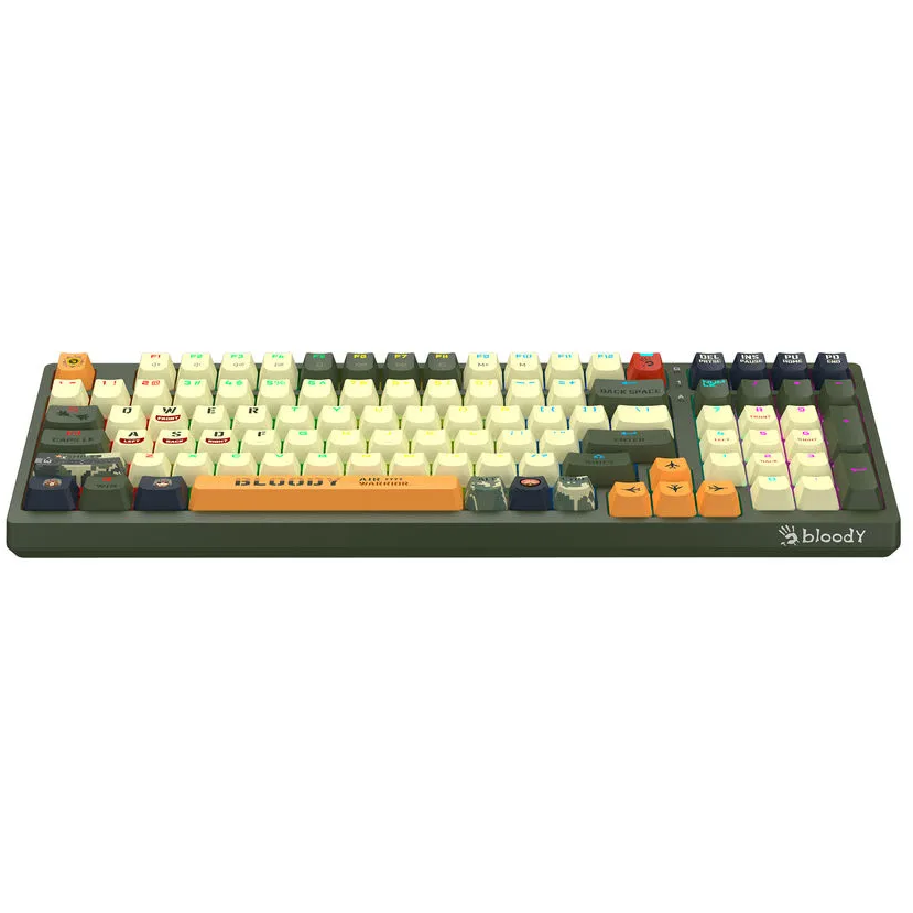 Tastatūra A4Tech Bloody S98 Aviator Green - foto 4