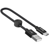 Kabelis USB - USB Type-C, 0.25m, HOCO X35 Black (HC-07451) (6931474707451)