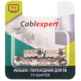 F veida savienotājs Cablexpert SPL6-02
