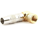 F veida savienotājs Cablexpert SPL6-05