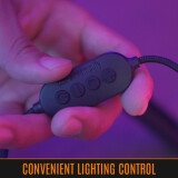 Gredzenveida lampa Streamplify LIGHT 10