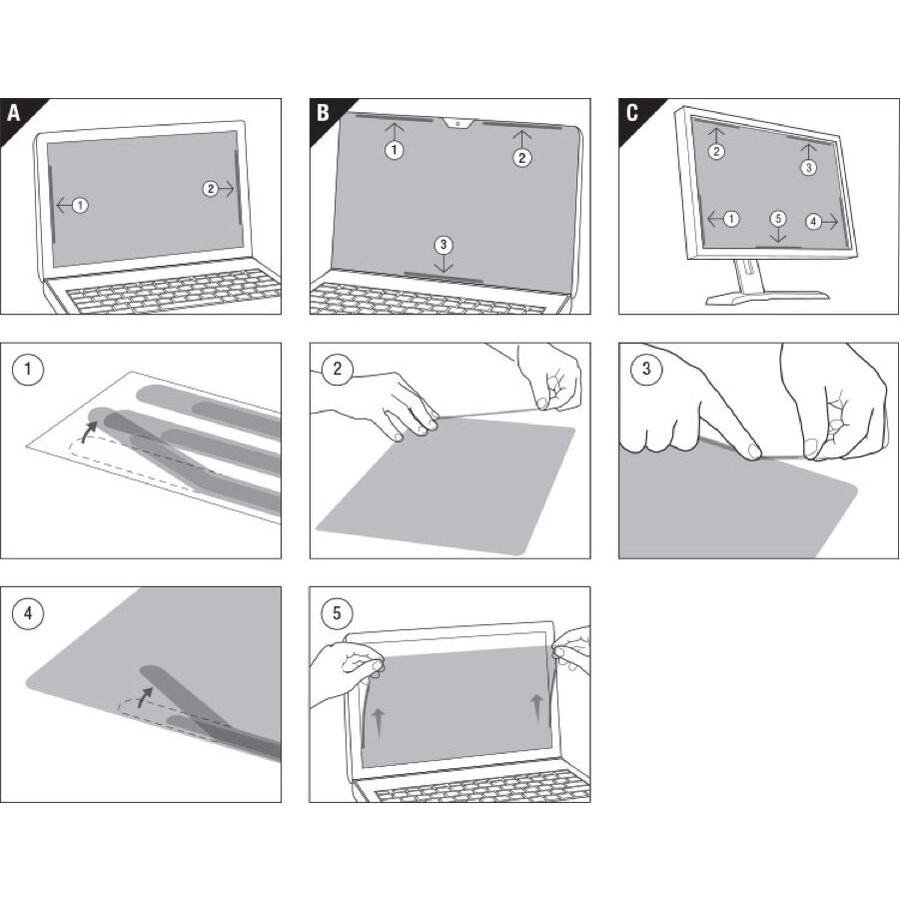 Film de protection de linformation 3M PF133W1B - photo 3