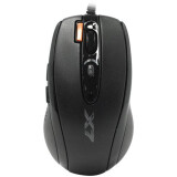 Pele + paliktnis A4Tech X-7120 Black (X-710BK+X7-200MP)