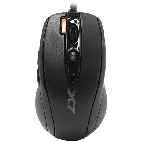 Pele + paliktnis A4Tech X-7120 Black - X-710BK+X7-200MP