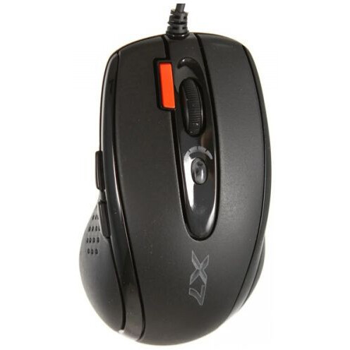 Pele + paliktnis A4Tech X-7120 Black - X-710BK+X7-200MP - foto 4