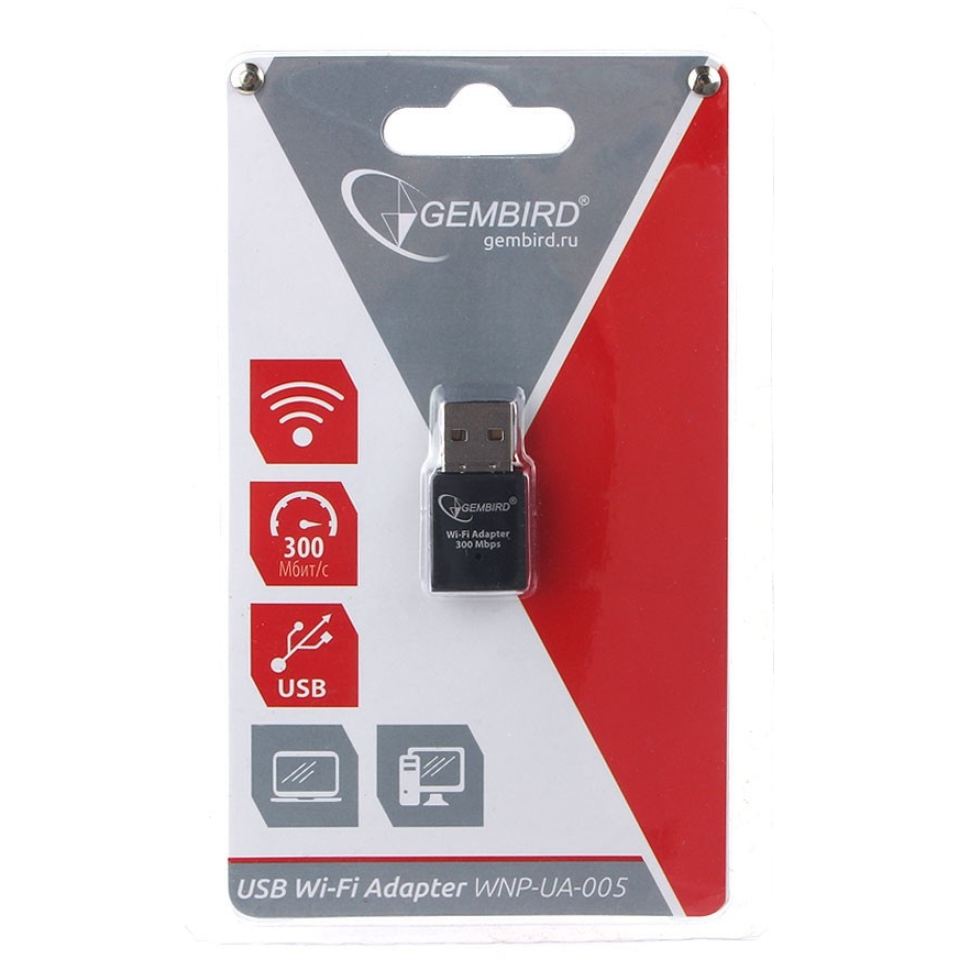 Wi-Fi adapteris Gembird WNP-UA-005 - foto 3
