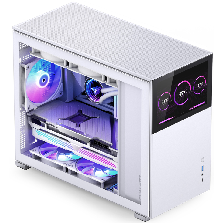 Datoru korpuss Jonsbo D31 STD SC White - D31 STD WHITE SC - foto 3