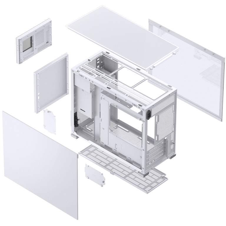 Datoru korpuss Jonsbo D31 STD SC White - D31 STD WHITE SC - foto 7