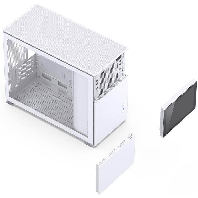 Datoru korpuss Jonsbo D31 STD SC White - D31 STD WHITE SC - foto 8