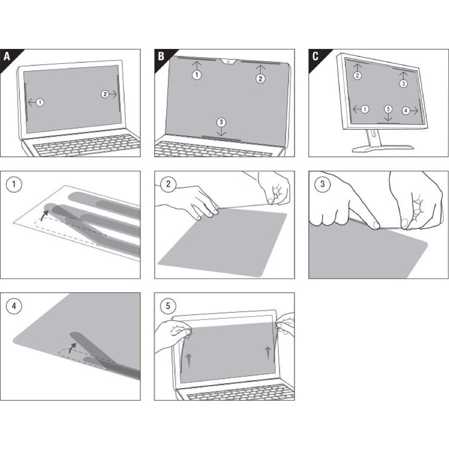 Film de protection de linformation 3M PF220W1B - photo 3