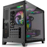 Datoru korpuss Case Formula Crystal Z5TG Black (1868838) (EN60019)