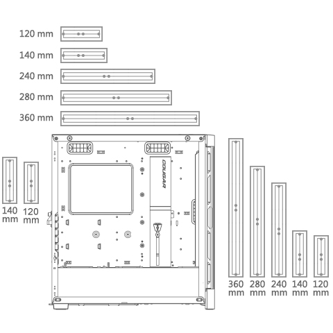 Datoru korpuss Cougar Airface Pro RGB Black - foto 13