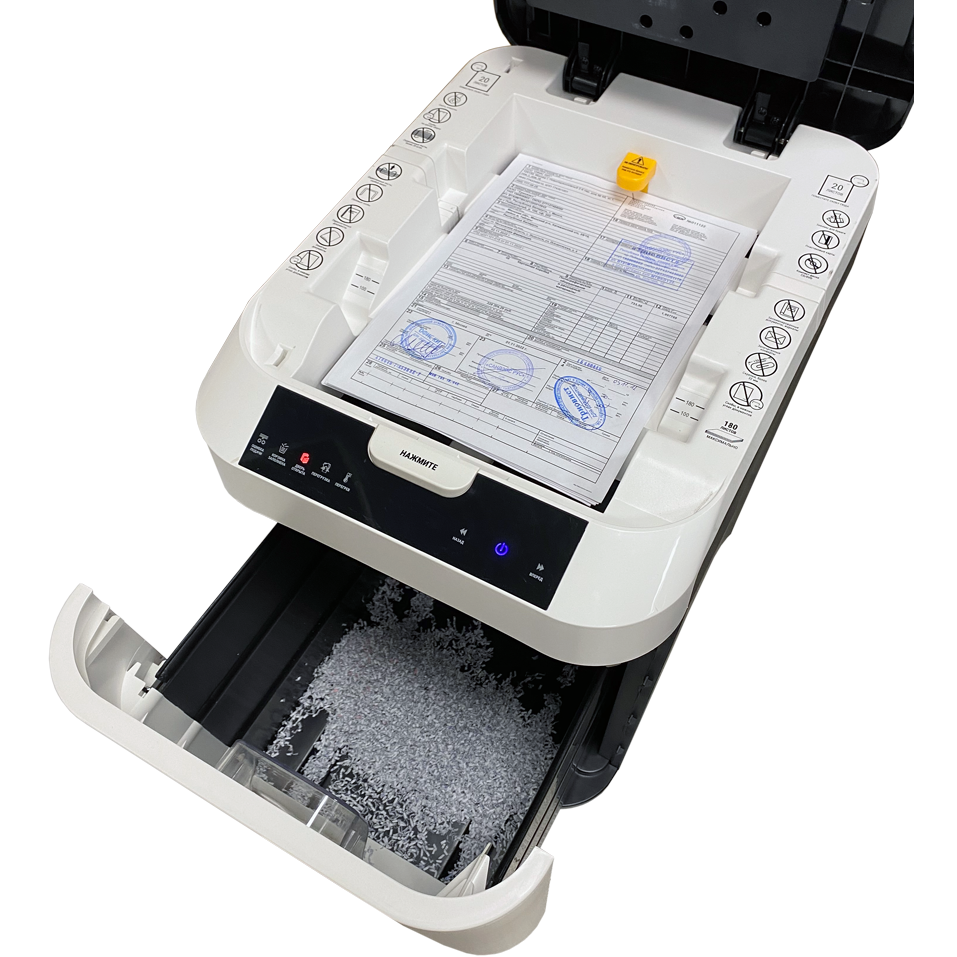 Papīra smalcinātājs (šrederis) Office Kit SA180 - OK1912AS180 - foto 6