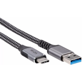 Cable USB - USB Type-C, 2m, VCOM CU401M-2M