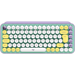 Tastatūra LOGITECH POP Keys Bluetooth Mechanical Keyboard DAYDREAM MINT US - 920-010736