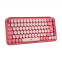 Tastatūra LOGITECH POP Keys Bluetooth Mechanical Keyboard HEARTBREAKER ROSE US - 920-010737 - foto 3