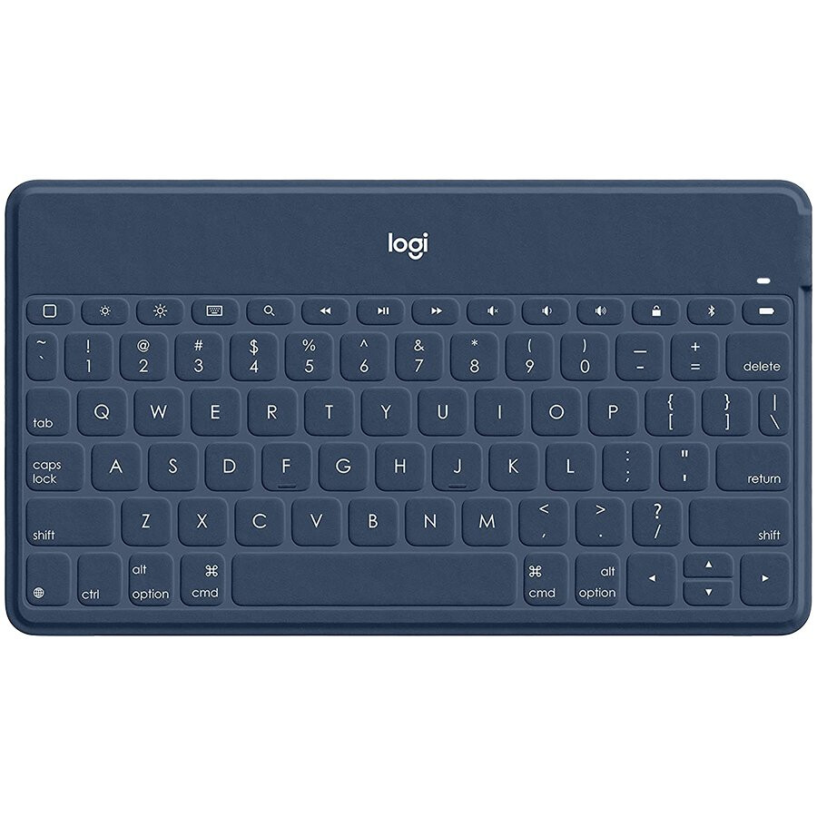 Tastatūra LOGITECH Keys-To-Go Bluetooth Portable Keyboard CLASSIC BLUE US - 920-010177